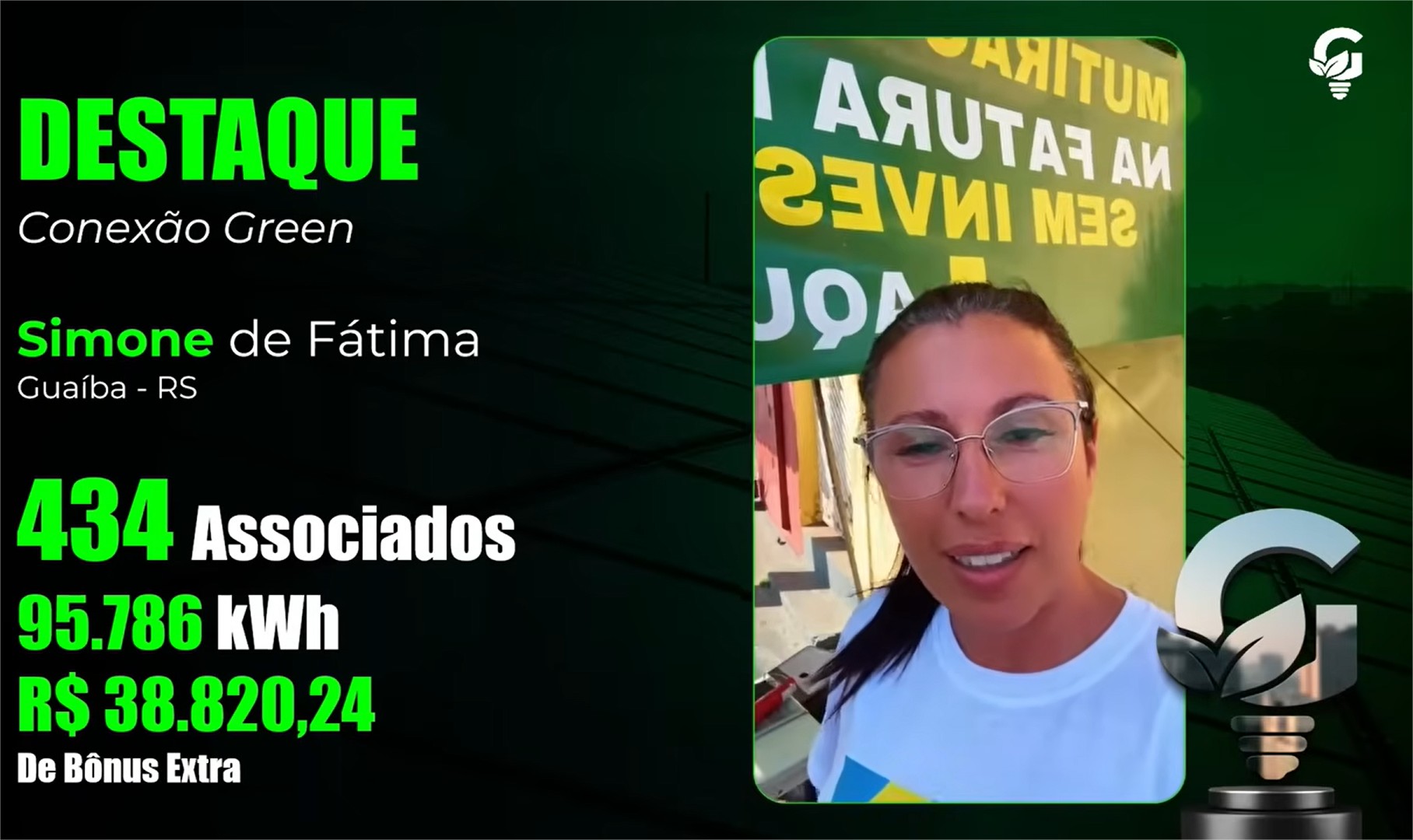 Destaque Conexão Green - Simone de Fátima